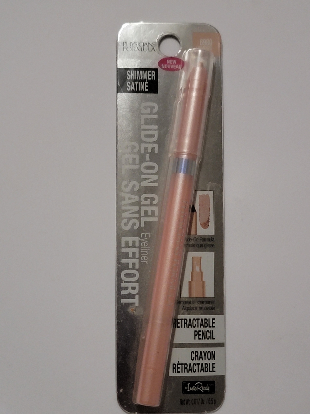 Physicians Formula Shimmer Glide-On Gel Retractable Eyeliner Pencil - Champagne